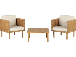 Online Beliani con cuscini BARATTI Legno d'acacia Marrone Beige Marrone