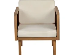 Online Beliani con cuscini BARATTI Legno d'acacia Marrone Beige Marrone