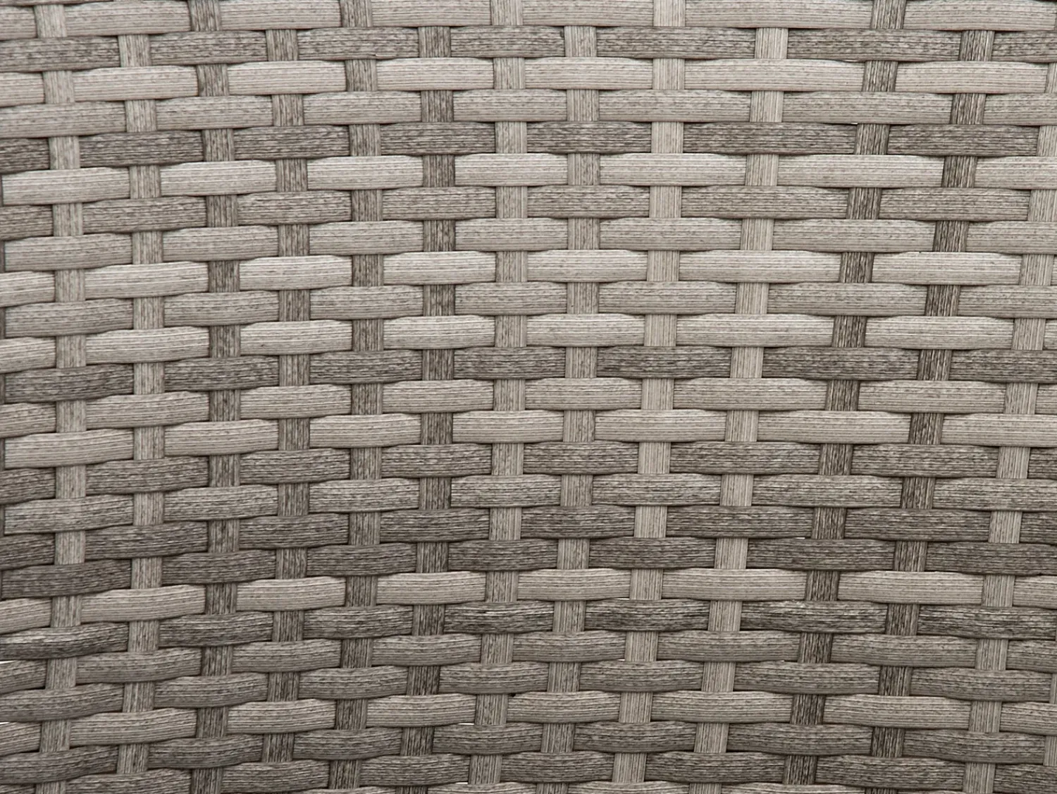 Hot Beliani Set bistrot con cuscini CAPRI Rattan sintetico (PE) Grigio
