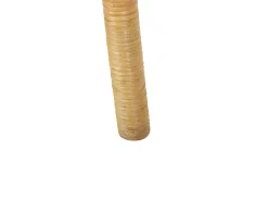Discount Beliani Set bistrot con cuscini FLORENTINE / LIMNI Rattan Beige Beige Beige Naturale