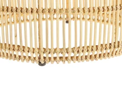 Discount Beliani Set bistrot con cuscini FLORENTINE / LIMNI Rattan Beige Beige Beige Naturale