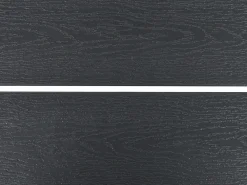 Discount Beliani Set bistrot con cuscini GARGANO Rattan sintetico (PE) Grigio Grigio Nero