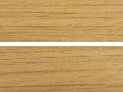 Clearance Beliani Set bistrot con cuscini GARGANO Rattan sintetico (PE) Naturale Beige Naturale