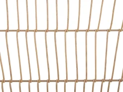 Sale Beliani Set bistrot con cuscini LABICO Rattan sintetico (PE) Marrone chiaro Beige Beige Naturale Nero