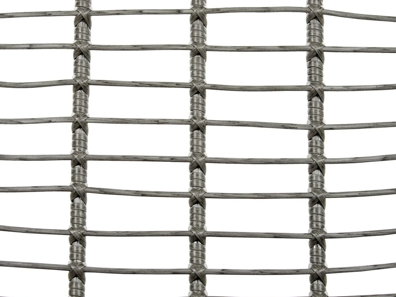 Online Beliani Set bistrot con cuscini LAURETO Rattan sintetico (PE) Grigio