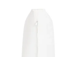 Hot Beliani Set bistrot con cuscini LEVICO Metallo Bianco Bianco Marrone