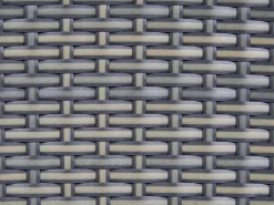 Outlet Beliani Set bistrot con cuscini MESYNA Rattan sintetico (PE) Tortora Beige Grigio