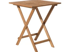 Best Beliani Set bistrot con cuscini Pieghevole FIJI Legno d'acacia Blu Bianco Blu Marrone