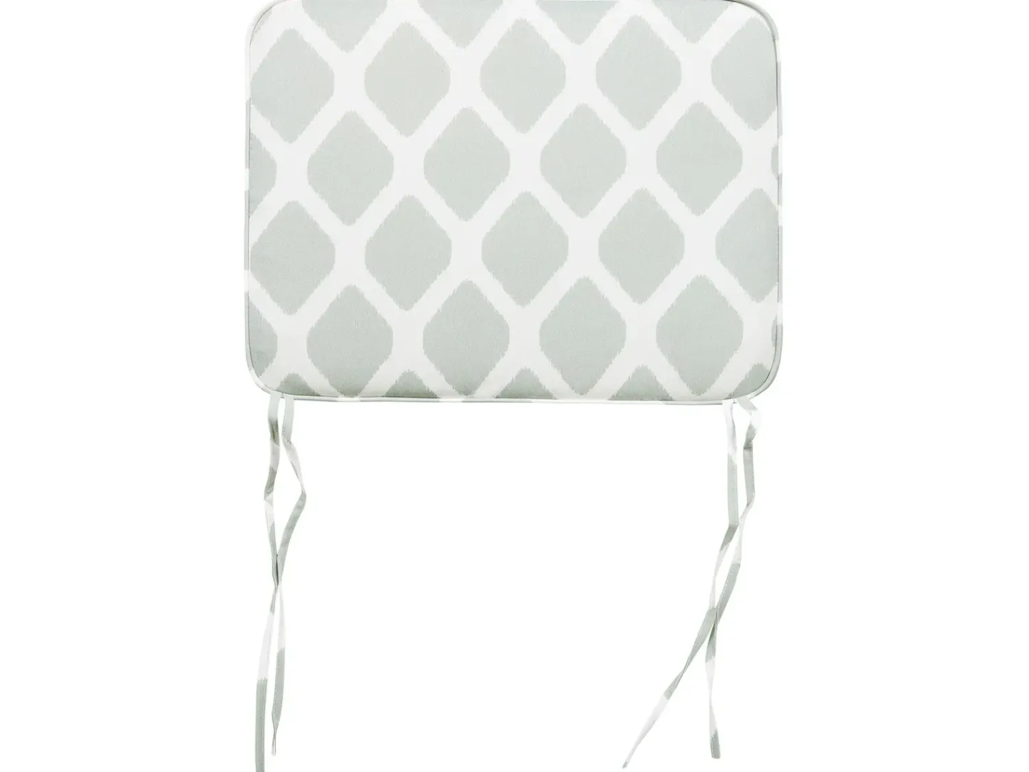 Outlet Beliani Set bistrot con cuscini Pieghevole FIJI Legno d'acacia Bianco Bianco Verde