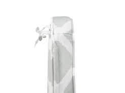 Best Beliani Set bistrot con cuscini Pieghevole FIJI Legno d'acacia Verde menta Bianco Verde Marrone