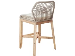 Hot Beliani con cuscini TALAMONE Legno d'acacia Grigio Beige Grigio Marrone