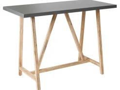 Hot Beliani con cuscini TALAMONE Legno d'acacia Grigio Beige Grigio Marrone