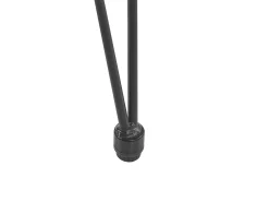 Outlet Beliani Set bistrot con cuscini TROPEA II Rattan sintetico (PE) Naturale Marrone Nero