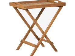 New Beliani JAVA PREMIUIM Legno d'acacia Grigio chiaro Marrone Grigio