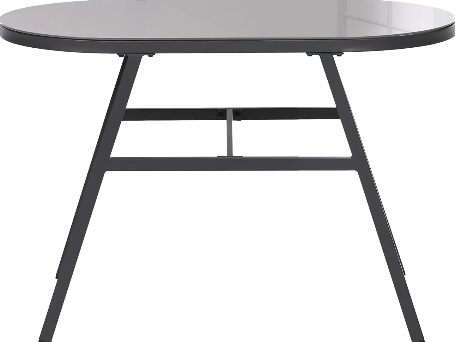Online Beliani Set bistrot MUROS Metallo Grigio Beige Grigio