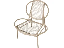 Best Beliani OVARO Rattan sintetico (PE) Beige