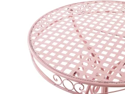 Outlet Beliani Pieghevole ALBINIA Metallo Rosa