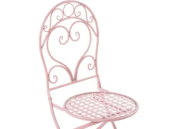 Outlet Beliani Pieghevole ALBINIA Metallo Rosa