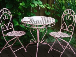 Outlet Beliani Pieghevole ALBINIA Metallo Rosa