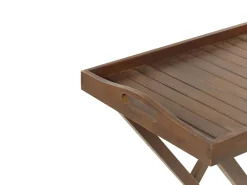 Hot Beliani Pieghevole AMANTEA Legno d'acacia scuro Marrone