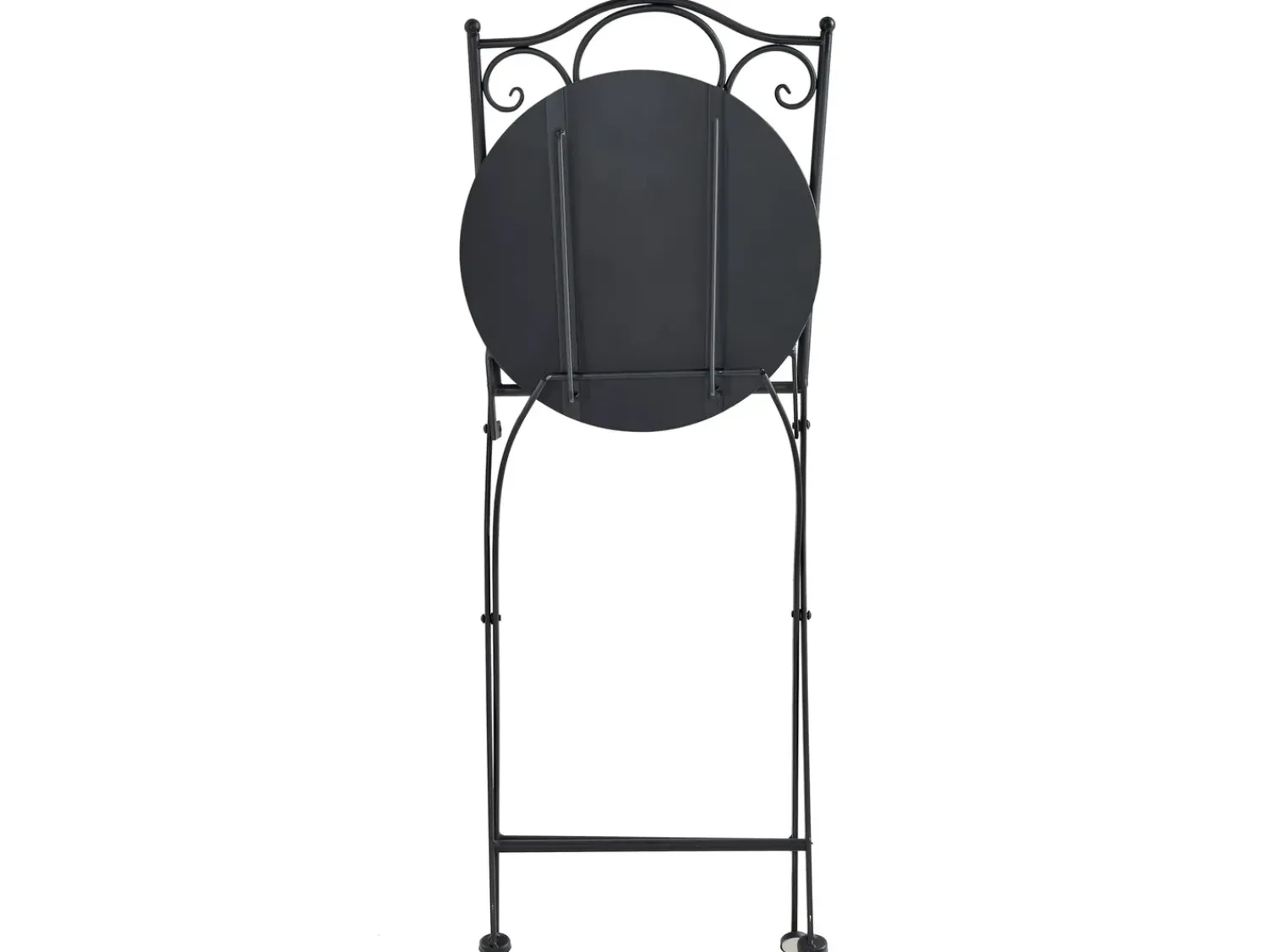 Sale Beliani Pieghevole ANAPO Metallo Nero Verde Nero