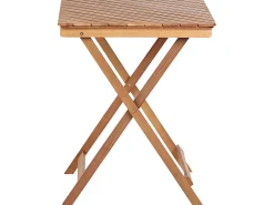 Sale Beliani Set bistrot Pieghevole ARDORE Legno d'eucalipto Marrone