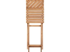 Sale Beliani Set bistrot Pieghevole ARDORE Legno d'eucalipto Marrone