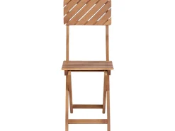 Sale Beliani Set bistrot Pieghevole ARDORE Legno d'eucalipto Marrone