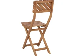Sale Beliani Set bistrot Pieghevole ARDORE Legno d'eucalipto Marrone