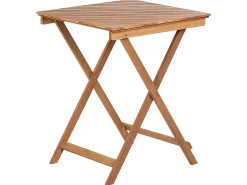 Sale Beliani Set bistrot Pieghevole ARDORE Legno d'eucalipto Marrone