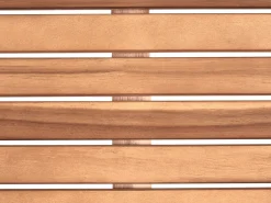 New Beliani Set bistrot Pieghevole CALCIANO Legno di acacia certificato Marrone Beige Marrone