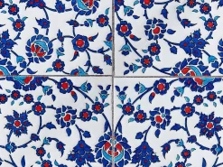 Beliani Pieghevole CAMPRENA Metallo Nero Bianco Blu Nero