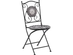 Discount Beliani Pieghevole CARIATI Metallo Nero