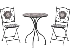 Discount Beliani Pieghevole CARIATI Metallo Nero
