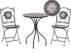 Discount Beliani Pieghevole CARIATI Metallo Nero