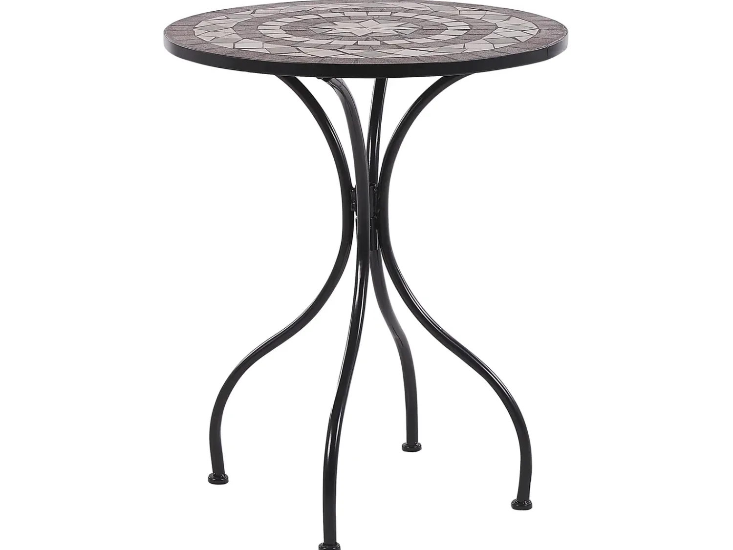Discount Beliani Pieghevole CARIATI Metallo Nero