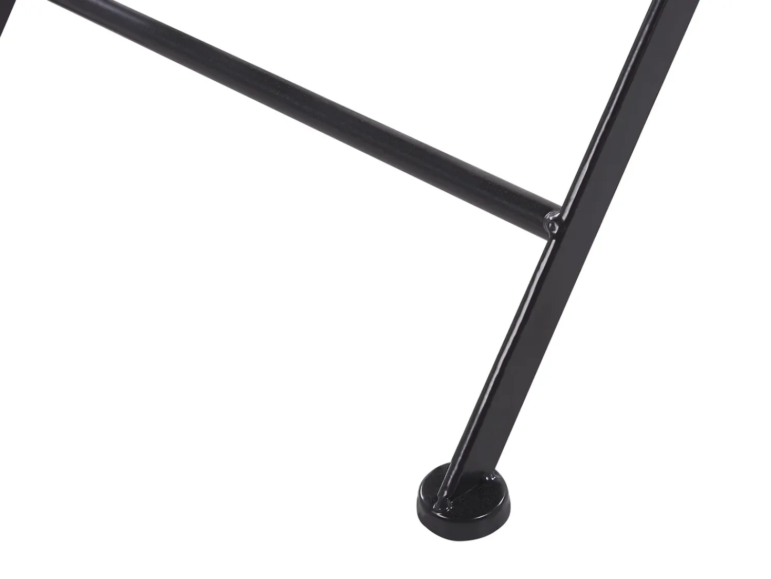 Discount Beliani Pieghevole CARIATI Metallo Nero