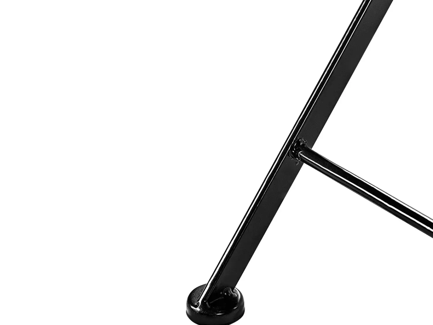 Discount Beliani Pieghevole CARPINO Metallo Nero Grigio Oro Nero