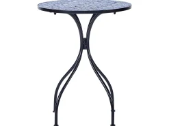 Clearance Beliani Pieghevole CIGLIANO Metallo Nero Blu Nero