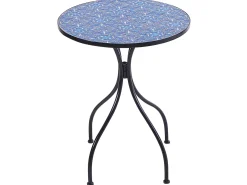 Clearance Beliani Pieghevole CIGLIANO Metallo Nero Blu Nero