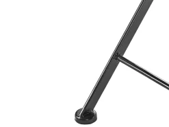 Clearance Beliani Pieghevole CIGLIANO Metallo Nero Blu Nero