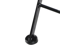 Beliani Pieghevole CORIANO Metallo Nero Blu Nero