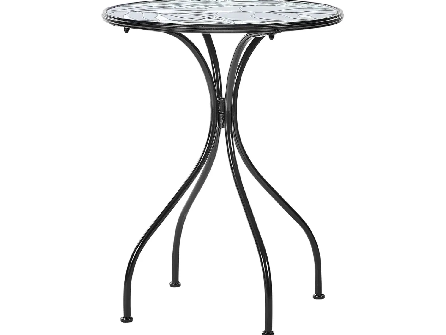 Outlet Beliani Pieghevole COZZANA Metallo Nero Verde Nero