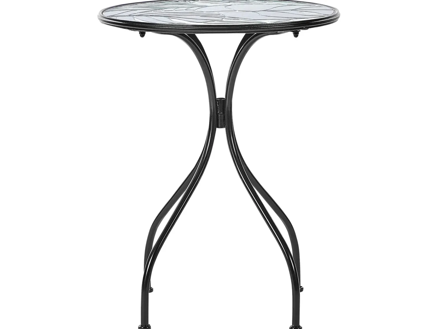 Outlet Beliani Pieghevole COZZANA Metallo Nero Verde Nero