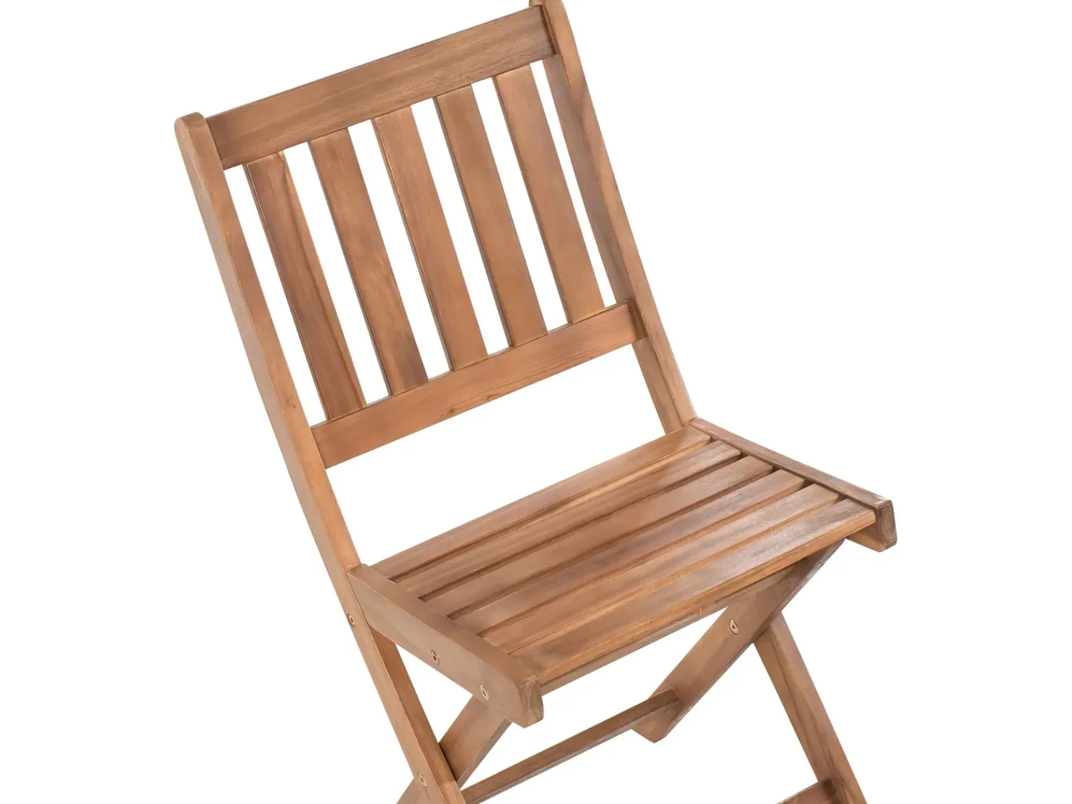 Discount Beliani Set bistrot Pieghevole FEBBIO Legno di acacia certificato Marrone