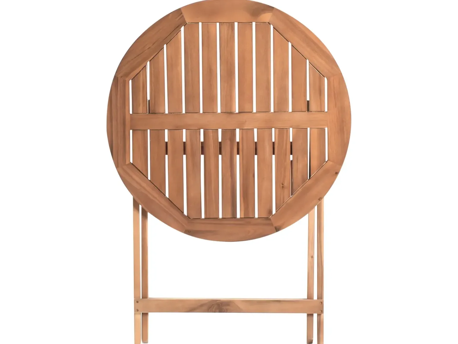 Discount Beliani Set bistrot Pieghevole FEBBIO Legno di acacia certificato Marrone