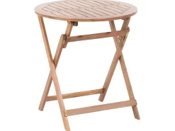 Discount Beliani Set bistrot Pieghevole FEBBIO Legno di acacia certificato Marrone