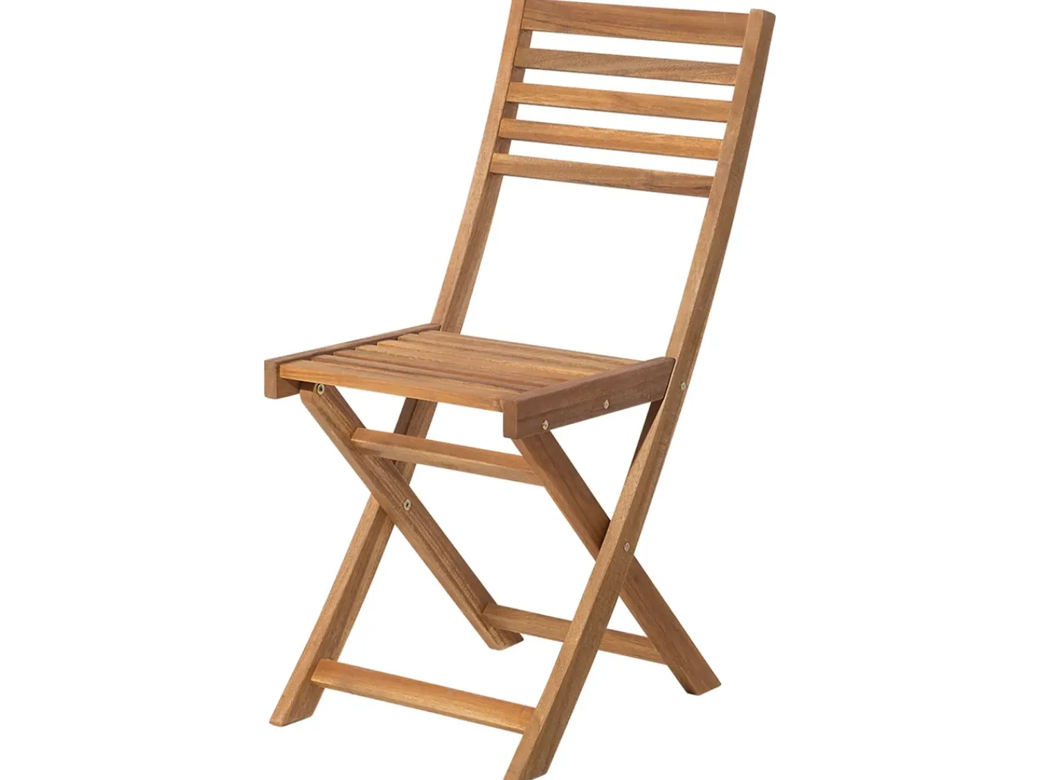 Sale Beliani Set bistrot Pieghevole FIJI Legno d'acacia chiaro Marrone