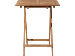 Sale Beliani Set bistrot Pieghevole FIJI Legno d'acacia chiaro Marrone