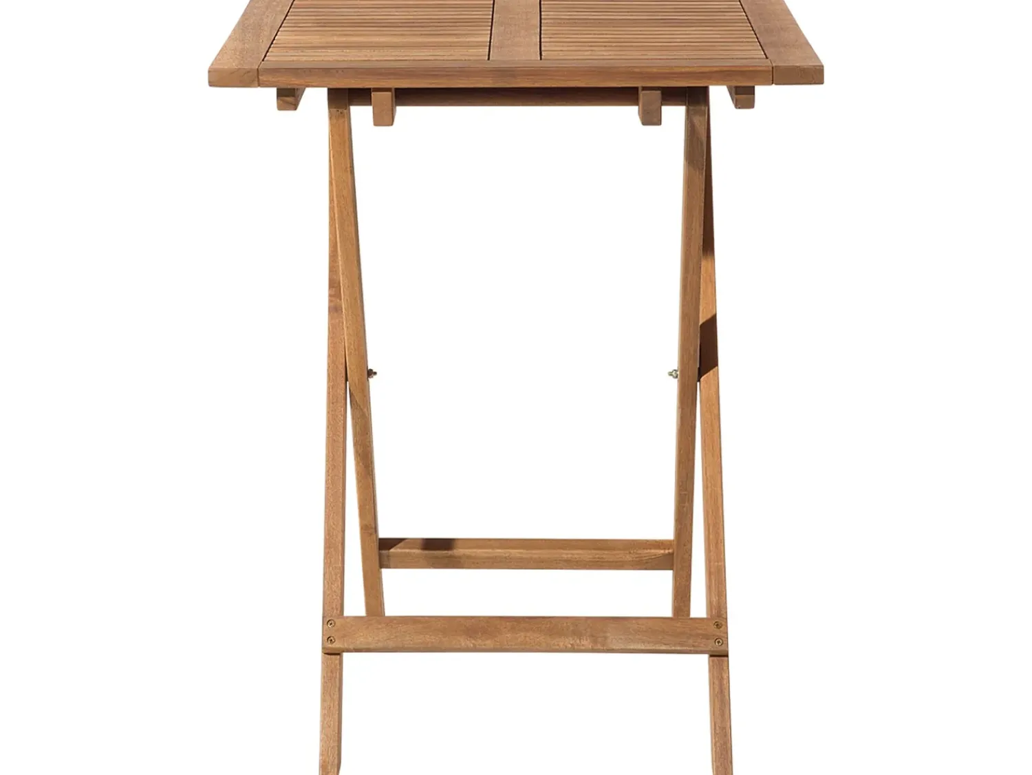Sale Beliani Set bistrot Pieghevole FIJI Legno d'acacia chiaro Marrone